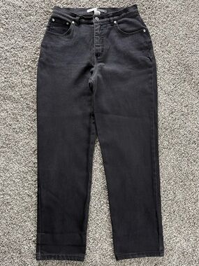 St. John's Bay Women's Straight Black Jeans